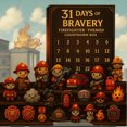 thumbnail image 1 of Caja de Cuenta Regresiva con Temática de Bomberos de 31 Días de Valentía, 1 of 5