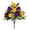 Purple and Yellow, variant on Artificial Rose Bouquet 12 Heads Two Tone Faux Roses With Hydrangea Arrangement For Vase Wedding Centerpiece Bridal Shower Home Table Mantel Decor,1 Bundle,Rose-Purple
