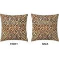 thumbnail image 3 of Throw Pillow Cover 18x18 Inch Decorative Velvet Pillow Cases Square Zipper Cushion Cover for Sofa Bedroom Living Room Home Decor - Southwestern Style Tribal Native Vintage, 3 of 6