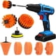 thumbnail image 1 of Juego de 11 almohadillas para pulir el automóvil con cepillo de taladro, kit de detalles limpios con accesorio extendido para limpiar el interior del automóvil (EL TALADRO ELÉCTRICO NO ESTÁ INCLUIDO), 1 of 5