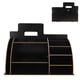 thumbnail image 5 of Organizador de escritorio de madera, estante de almacenamiento de papelería y cosméticos innovador para el hogar y la Oficina, 5 of 8