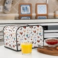 thumbnail image 6 of Lsque Farm Birds Goose Print 4 Slice Toaster Cover , Kitchen Appliance Dustproof Protector , Toaster Protector Dustproof Kitchen Appliance Cover, 6 of 7