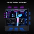 thumbnail image 4 of Gabinete para computadora Lian Li LANCOOL 207 Compact ATX RGB negro, 4 of 7