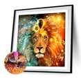 thumbnail image 2 of Wdftyju 5D bricolaje completo taladro diamante pintura Leo cruz puntada bordado mosaico Kit Wdftyju 2rp7bx2pe2hu9qb2, 2 of 9