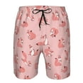 thumbnail image 3 of Cauagu Fox Print Men's Swim Trunks,Hawaiian Bathing Suit Swimsuits Beach Shorts with Pockets for Men Quick Dry Swimming Board Shorts-3X-Large, 3 of 6