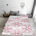 thumbnail image 5 of Vsdgher Christmas Snowflakes Ultra-Soft Micro flannel Blanket Throw Blankets for Couch Sofa, Bed (4 sizes)-40"x30", 5 of 7