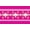 Fuschia Pink, variant on IBA Indianbeautifulart Blue Aztec Geometric Ribbon&nbsp;Trim&nbsp;Tape Fabric Laces For Crafts Printed Velvet&nbsp;Trim&nbsp;9 Yards Sewing Accessories 3 Inches