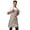 Khaki, variant on DOVACKA Professional Canvas Waterproof Chef Apron with 2 Large Pockets, for Men Women,