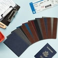 Passport Holder Travel Wallet RFID Blocking Case Cover Securely Holds