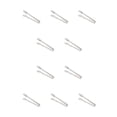 thumbnail image 3 of Monstrate Pinzas para alimentos, pinzas de acero inoxidable para fiestas, postres, cocina, Buffet, lavable, Picnic, carne, restaurante, comedor, Type1 NO1, 3 of 6
