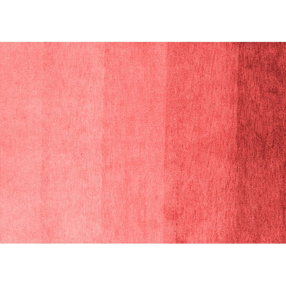 Ahgly Company Machine Washable Indoor Rectangle Abstract Red Modern Area Rugs, 2' x 5'