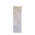 thumbnail image 1 of Organizador de puerta para juguetes, de malla, para guardar peluches, red de almacenamiento colgante blanco, 1 of 9