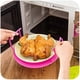 thumbnail image 2 of 2 PCS Microwave Folding Tray Steaming Rack Microwave Plate Stacker, 2 of 5