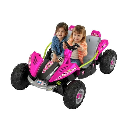 Power Wheels Dune Racer 12V Battery Powered Ride On Vehicle, Pink