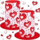 thumbnail image 1 of wonima02 2 Pcs Valentine's Day Top Hat for Man Woman Red Hearts Stovepipe Hat Valentine's Day Party Costume Accessories(Valentine's Day), 1 of 1