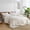 Ivory, variant on Queen Size Cooling Bamboo Rayon Quilt, Lightweight Breathable Silky Soft S-Shape Quilted Bedding for Spring Summer, Machine Washable Comforter, 90" x 90" Ivory