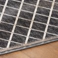 thumbnail image 5 of Addison Rugs Dream Shag Premium Machine Washable Transitional Lattice Black Rectangle Rug, 9' x 12', 5 of 8