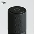 thumbnail image 5 of VIGO Apollo Button Operated Single-Hole Bathroom Vessel Faucet in Matte Black, 5 of 12