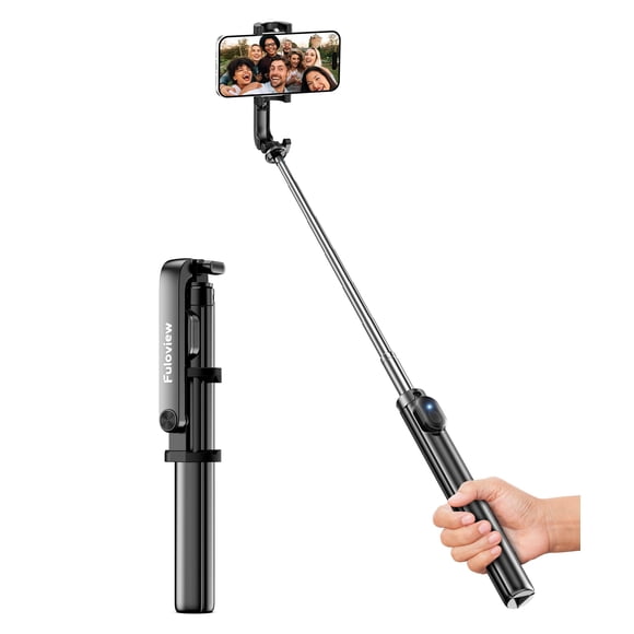 Trípode para selfies Fuloview de 67 pulgadas con control remoto inalámbrico
