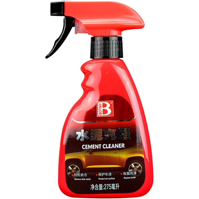 Cement Remover - Multifunctional Cement Remover, Industrial Strength Concrete Remover, Gel Dissolves Cement Mortar Great For Cement On Construction Tools Car Paint Glass Wheels Etc Home Tile, 275ml