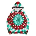 thumbnail image 5 of PiGOGI Women's Casual Hoodie Printed Long Sleeve Pocket Sweatshirt Top for Comfort Mint Green S, 5 of 5