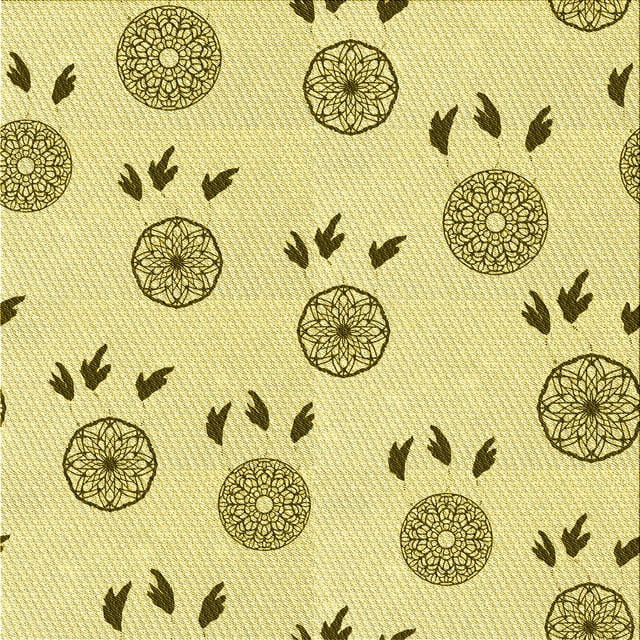 Ahgly Company Tapis d'Intérieur Lavable en Machine Carré Transitionnel Jaune Soleil, 4 Pieds Carré