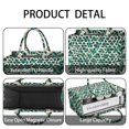 thumbnail image 4 of Large Capacity Tote Bag,Leopard Pattern with Green and Black Spots Handbag Fashion Luxury Tote Bag,15.7"x13"x 5.1" Inches,Laptop Compatible, 4 of 6
