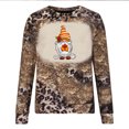 thumbnail image 4 of Ichuanyi liquidación moda para mujeres manga casual de manga redonda redonda de cuello estampado blusa tops blusa ICHUANYI WER202308215216, 4 of 5