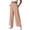 #06 Pink 【Mix, Match & Rotate: Stock Up on Daily Colors】, variant on Women's Elastic Waist Loose Casual Pants, Solid Color Long Trousers with Pockets for Daily Home | TruBelle,Army Green L