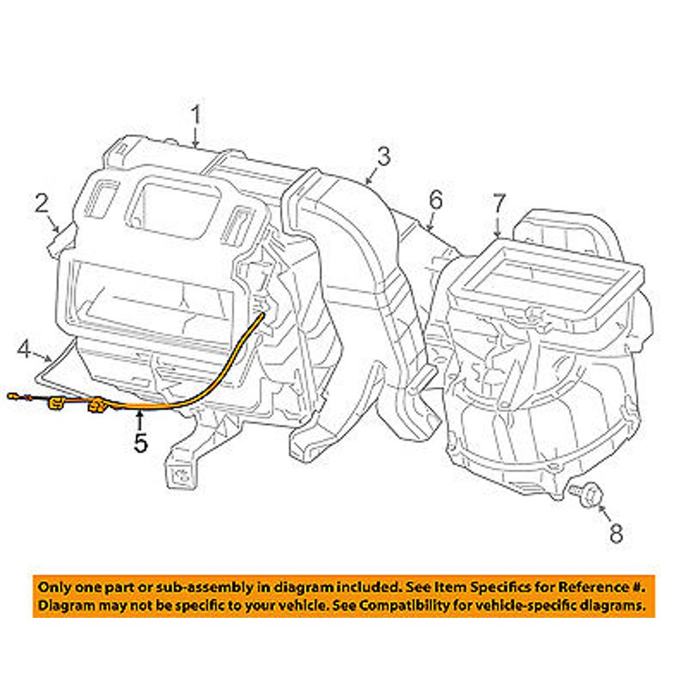 CHRYSLER OEM 0609 PT Cruiser 2.4LL4 Evaporator HeaterControl Cable