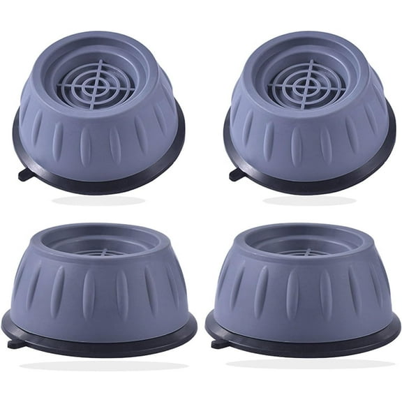 4 Pcs Washing Machine Foot Pads for Anti-Vibration Anti-Walk, Noise Reducing Anti Slip Anti Vibration Rubber Washing Machine Feet Pads, Anti-Walk Dryer Washer Vibration Pads