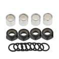 thumbnail image 2 of 56Pcs Skateboard Truck Hardware Kit Skateboard Spacers Axle Nuts, 2 of 6