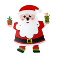 thumbnail image 3 of Timbre de Papá Noel con botón pulsador, decoración navideña, metal, eléctrico, decorativo, para fiesta, puerta, oficina, 3 of 8