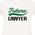 thumbnail image 4 of Inktastic Future Lawyer Boys or Girls Long Sleeve Baby Bodysuit, 4 of 5