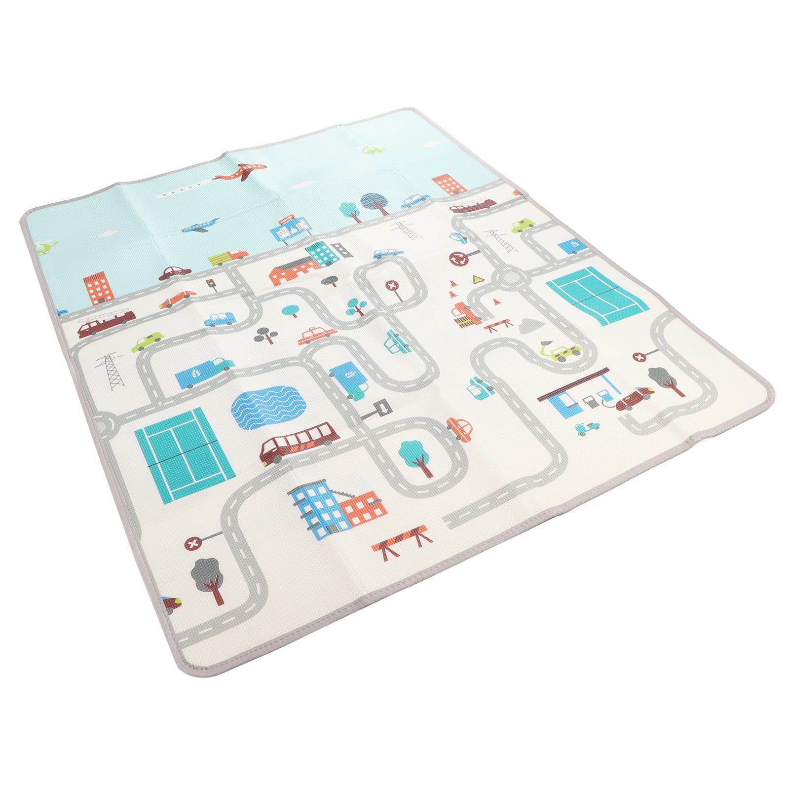 Baby Play Mat, Extra Large And Thick Reversible Foldable Crawling Mat
