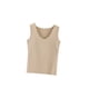 thumbnail image 1 of Minnieouse Ropa interior térmica para mujer, chaleco, Otoño Invierno, hogar, escuela, exterior, capa básica, cuerpo delgado, Tops cálidos, ropa interior Camisetas sin mangas champán Minnieouse AP013513-11, 1 of 6