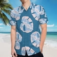 thumbnail image 5 of High Quality Hawaiian Shirts for Men Short Sleeve Aloha Beach Shirt Floral Summer Casual Button Down Shirts Blouses BCR3SF, 5 of 7