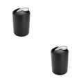 thumbnail image 1 of Advancent Cubo de basura Cubo de basura Dispensador de soporte de jabón Multiusos Accesorios para el hogar de larga duración Ahorro de espacio Negro 2piezas, 1 of 6