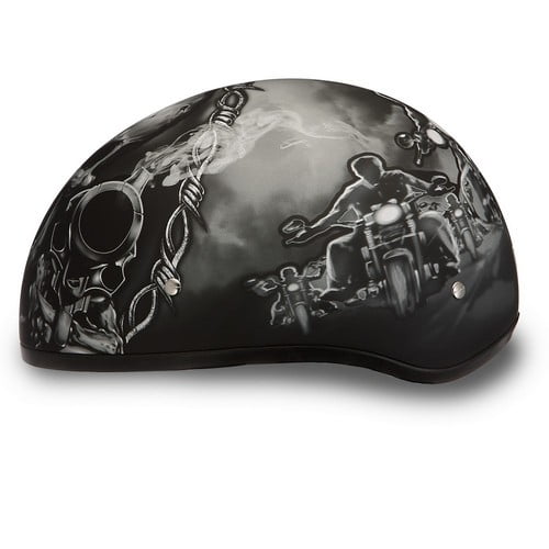 Darth Vader Gloss Black Novelty Helmet Small w/Snaps 