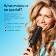 thumbnail image 3 of Gimme Beauty Round Brush - Blowout Brush with Vented Ceramic Barrel - For All Hair Types - Medium 43mm, 3 of 6
