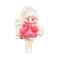 thumbnail image 1 of KLKCMS Resin Flatback Charm Embellishment Jewelry Making Scrapbooking Embellishment Light Pink Hair, 1 of 9