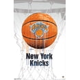 thumbnail image 2 of NBA New York Knicks - Drip Basketball 21 Canvas Wall Poster, 14.725" x 22.375", 2 of 4