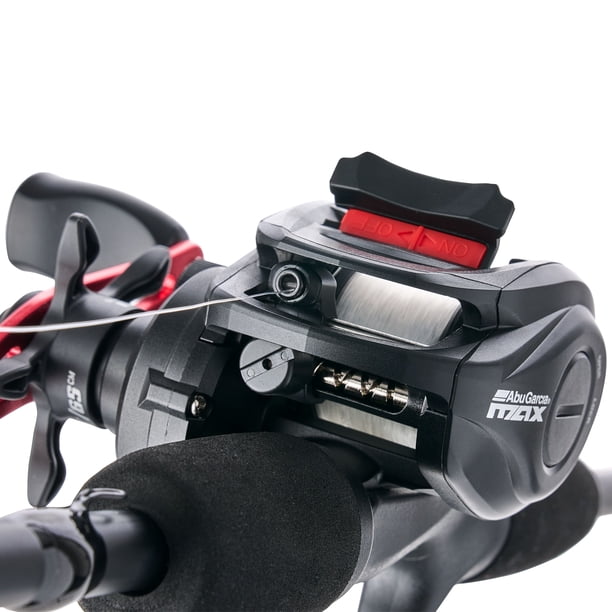 Abu Garcia Max EZ Cast Baitcast Fishing Combo, 6' Medium Rod