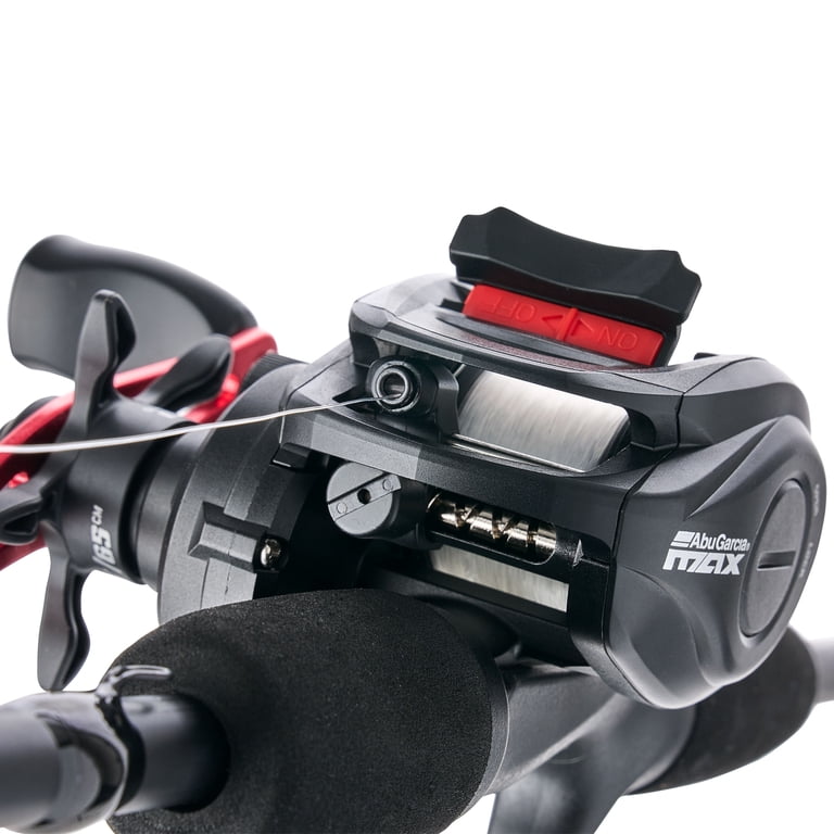 Abu Garcia Max EZ Cast Baitcast Fishing Combo, 6' Medium Rod, Right Handed Reel, Size: Small