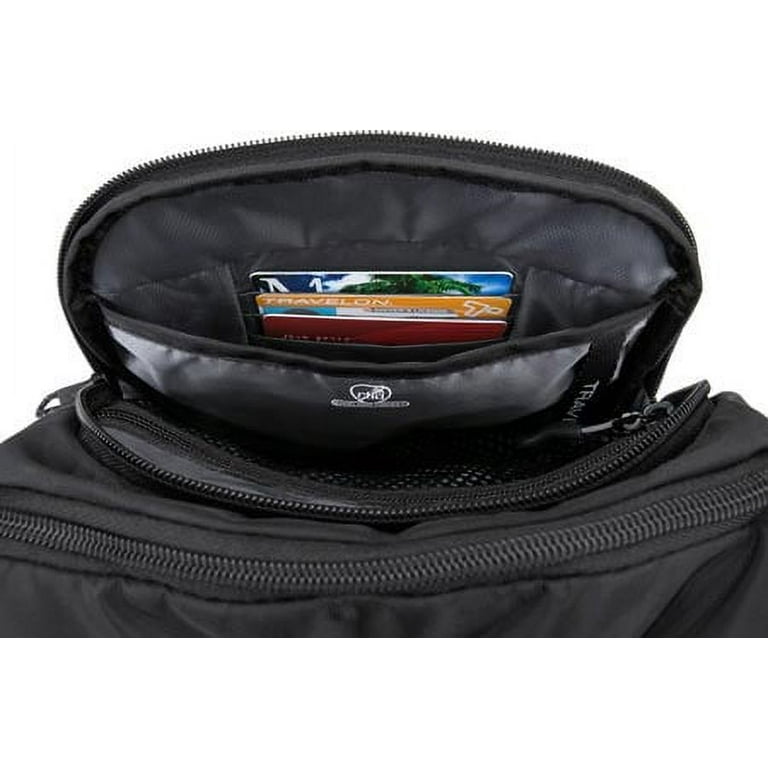 Travelon Anti-Theft Active Tour Bag, Charcoal - Walmart.com
