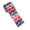 I005- Style E, variant on Ribbon Red, Red and White Ribbon, 2.5 in Wide, 78 in Length, Patriotic Print, Craft Supplies, Party Supplies and Decorations, Home Decorations, Red Truck, Bow Making, 1 Pc