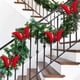 thumbnail image 5 of Adornos navideños, adornos navideños, regalos navideños. Decoraciones navideñas artificiales de terciopelo de alta gama de doble capa para la decoración del árbol de Navidad. Decoraciones de plástico., 5 of 6