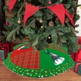 thumbnail image 4 of FloreceBien suministros de decoración de la parte inferior del árbol de Navidad 70 cm lindo patrón falda de árbol de Navidad, 4 of 6