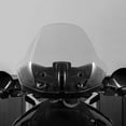 thumbnail image 4 of Adventure Windshield, Adjustable Front Vented Wind Deflector, Clear Hard Coated Wind Shield, Compatible with Ryker 600 900 Rally Sport, Replace OEM 219401032, 4 of 7