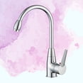 thumbnail image 1 of WHAMVOX Kitchen Faucet Plated Silver Rotatable Hot and Cold Water Tap Mixer Scratch Resistant, 1 of 8